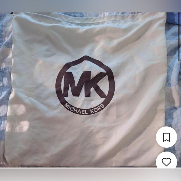 Michal Kors Satin Dustbag Large Cream - Picture 3 of 3